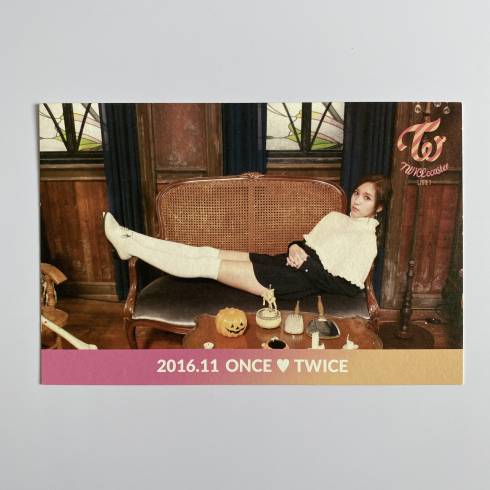 TWICE 3RD MINI ALBUM 'TWICECOASTER LANE 1' BROADCAST POSTCARD - MINA